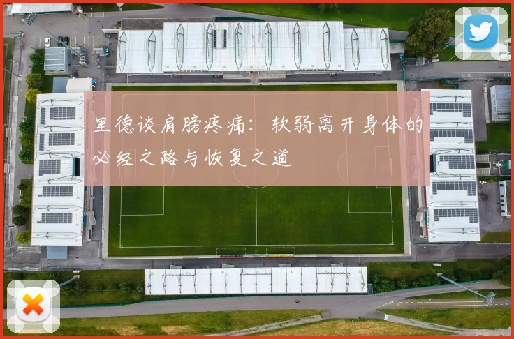 里德谈肩膀疼痛：软弱离开身体的必经之路与恢复之道
